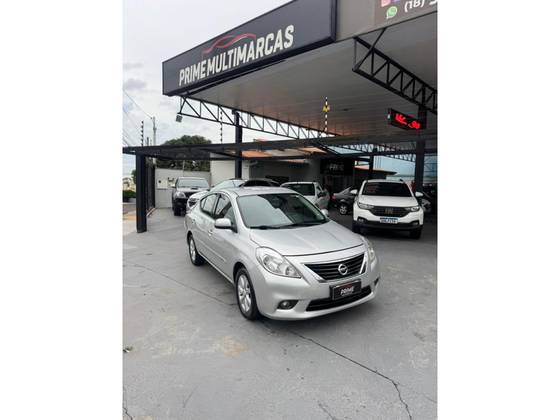 NISSAN VERSA 1.6 16V FLEX SL 4P MANUAL NISSAN VERSA 1.6 16V FLEX SL 4P MANUAL